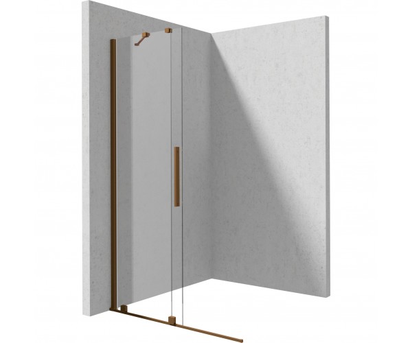 Ścianka prysznicowa walk-in 120 cm - przesuwna