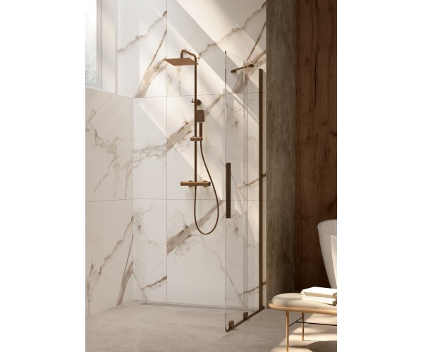 Ścianka prysznicowa walk-in 100 cm - przesuwna