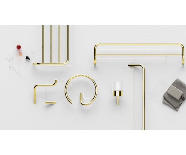 Wieszak na ręcznik ścienny