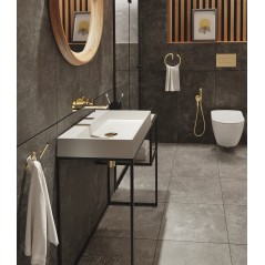 Wieszak na ręcznik ścienny - okrągły