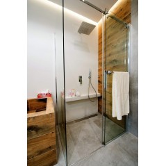 Hiacynt Drzwi prysznicowe wnękowe 160 cm - przesuwne