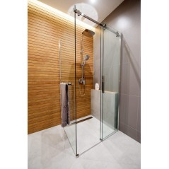 Hiacynt Drzwi prysznicowe wnękowe 140 cm - przesuwne
