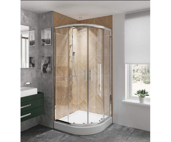 Alpinia Deszczownica z baterią prysznicową termostatyczną