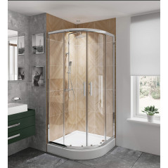 Alpinia Deszczownica z baterią prysznicową termostatyczną