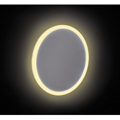 Round Lusterko kosmetyczne magnetyczne - podświetlenie LED