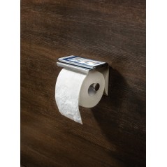 Round Uchwyt na papier toaletowy - z półką